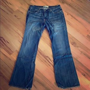 Paper Denim & Cloth Straight Leg Medium Wash Jeans
